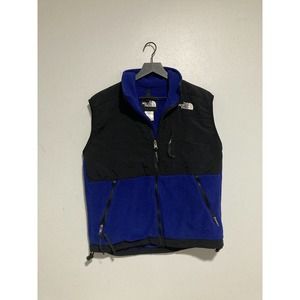 The North Face Vest Denali Fleece Full Zip Womens size Medium Blue
